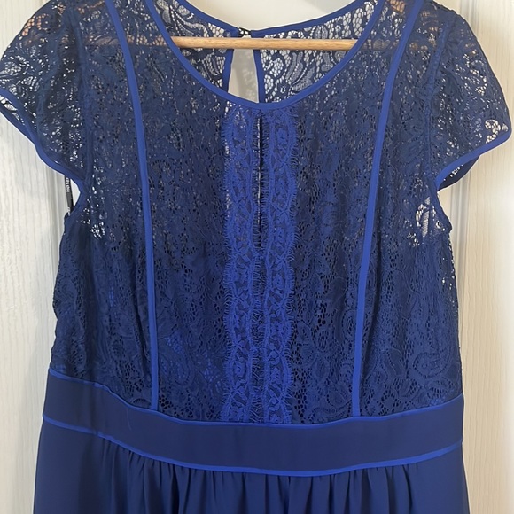 City Chic romantic rosa dress - Picture 6 of 8